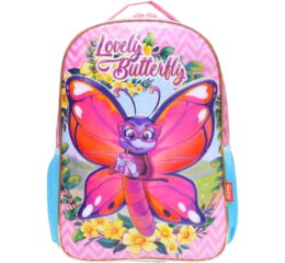 MOCHILA ESC.INF.FEM.BORBOLETA BPD33973